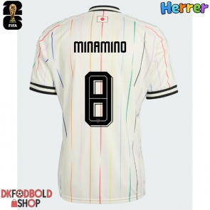 Japan Takumi Minamino #8 Udebanetrøje VM 2026 Kort ærmer